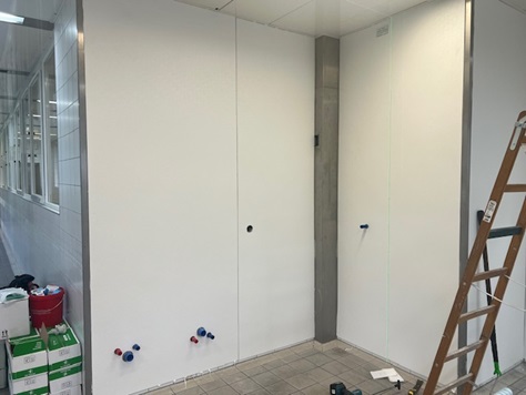 GFK-Hygienewand